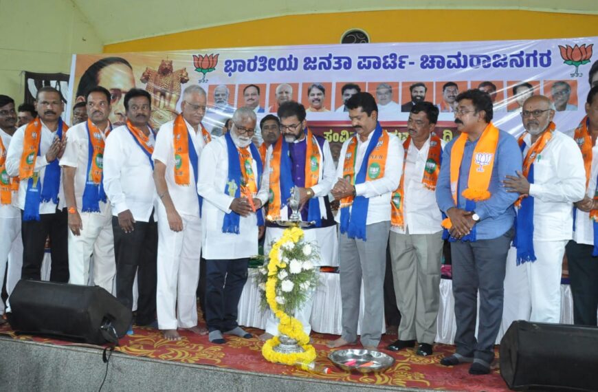 ಬಿಜೆಪಿ ಪಕ್ಷ ಇರೋವರೆಗೂ ಸಂವಿಧಾನ ಬದಲಾವಣೆ ಇಲ್ಲ : ಛಲವಾದಿ ನಾರಾಯಣ ಸ್ವಾಮಿ