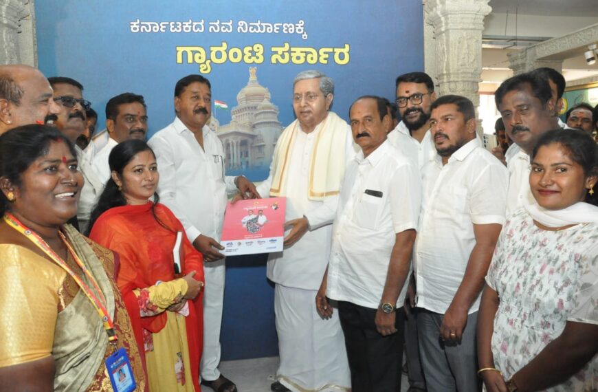 ಕೊಳ್ಳೇಗಾಲ : ಗ್ಯಾರೆಂಟಿ ಯೋಜನೆಗಳಿಂದ ನವ ಕರ್ನಾಟಕ ನಿರ್ಮಾಣ – ಶಾಸಕ ಎ.ಆರ್.ಕೃಷ್ಣಮೂರ್ತಿ